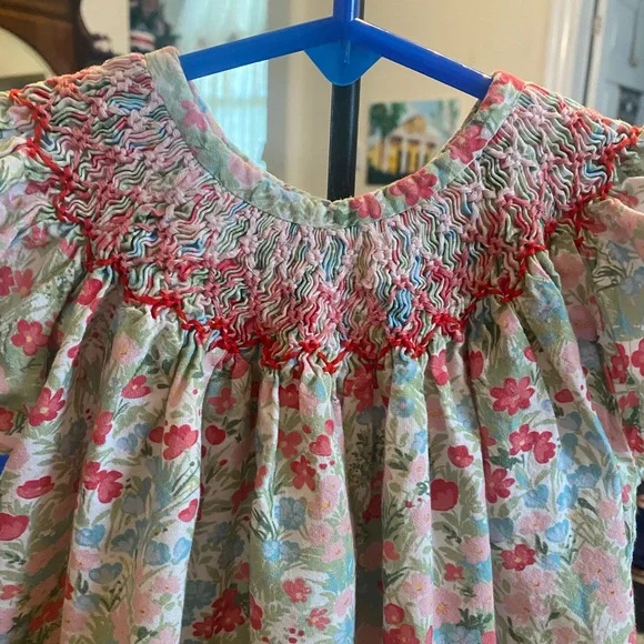 Isabel Garreton Smocked Infant Girls Romper size 24 months - Picture 6 of 16